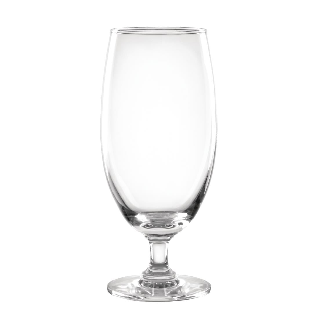 Olympia Stemmed Beer Glasses 420ml (6 Pack) - DA933