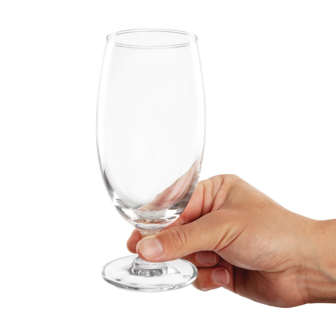 Olympia Stemmed Beer Glasses 420ml (6 Pack) - DA933