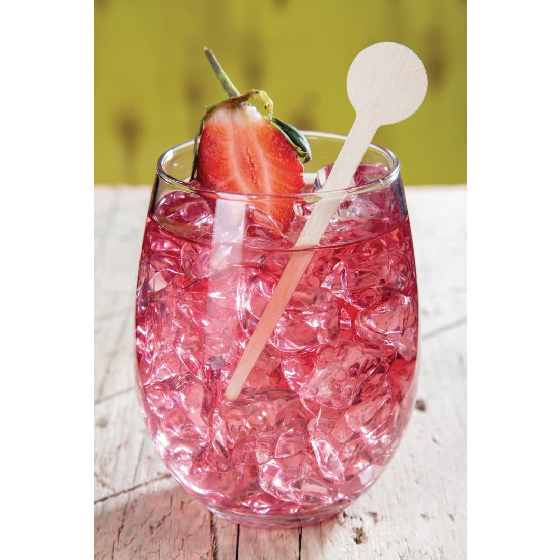 Fiesta Compostable Biodegradable Wooden Cocktail Stirrers 100mm (100 Pack) - DB492