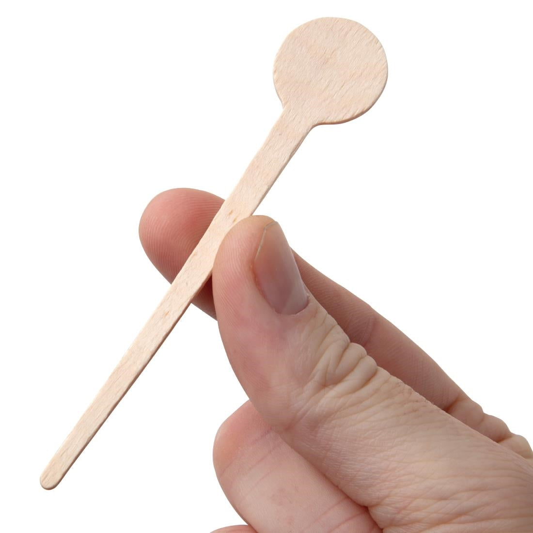 Fiesta Compostable Biodegradable Wooden Cocktail Stirrers 100mm (100 Pack) - DB492