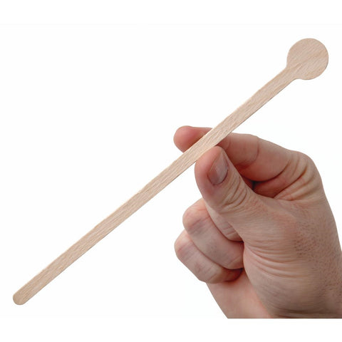 Fiesta Biodegradable Wooden Cocktail Stirrers 200mm (Pack of 100) - DB494