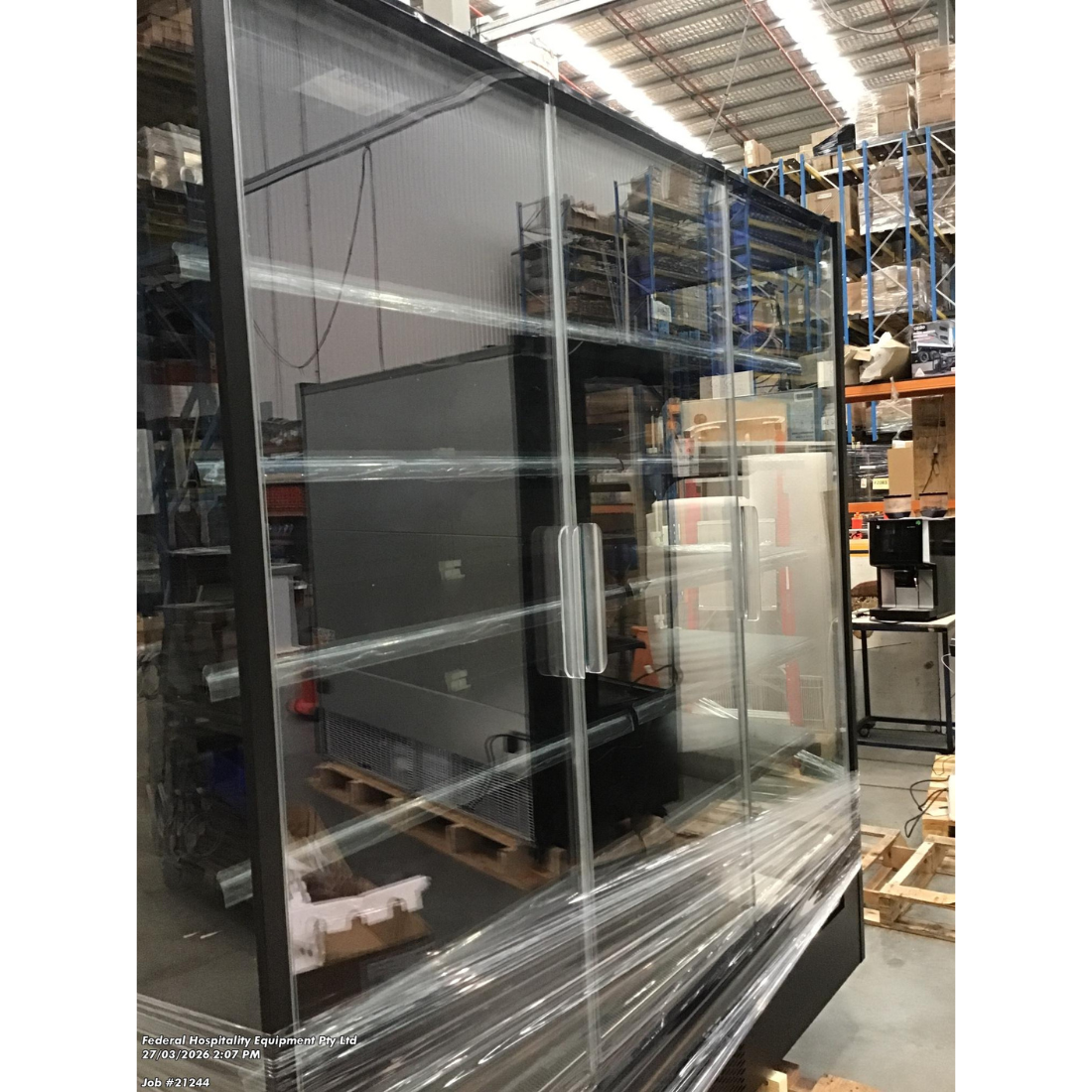 CLEARANCE - Thermaster Supermarket Panorama 3 Door Chiller Display - DC-187B-NSW2175
