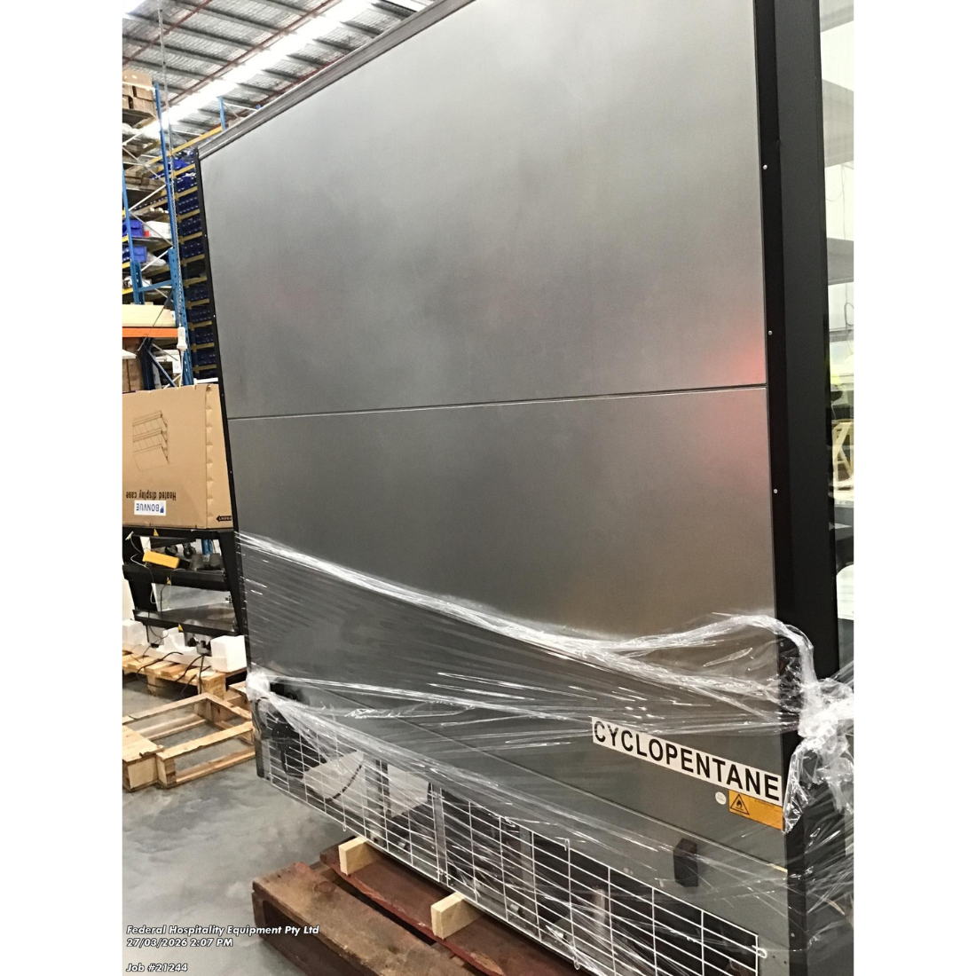 CLEARANCE - Thermaster Supermarket Panorama 3 Door Chiller Display - DC-187B-NSW2175