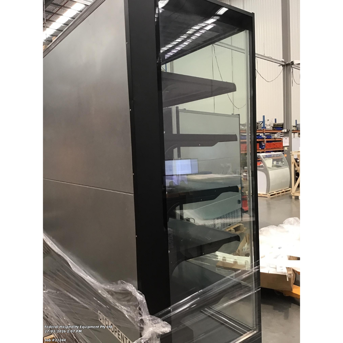 CLEARANCE - Thermaster Supermarket Panorama 3 Door Chiller Display - DC-187B-NSW2175