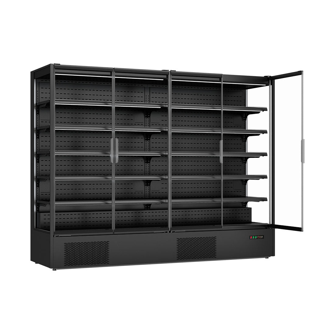 2NDs: Thermaster Supermarket Panorama 4 Door Chiller Display - DC-250B-NSW2083