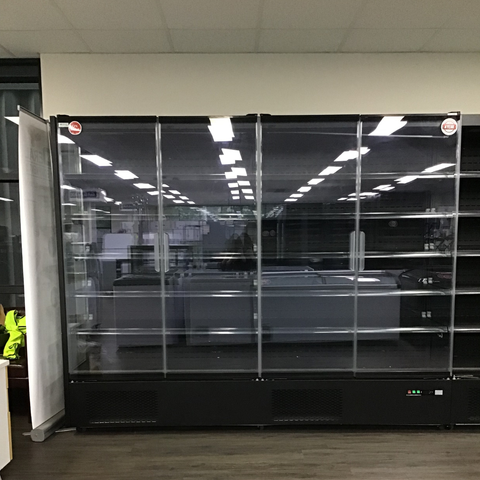 CLEARANCE - Thermaster Supermarket Panorama 4 Door Chiller Display - DC-250B-VIC1016