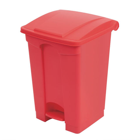 Jantex Kitchen Pedal Bin Red 45Ltr - DC708