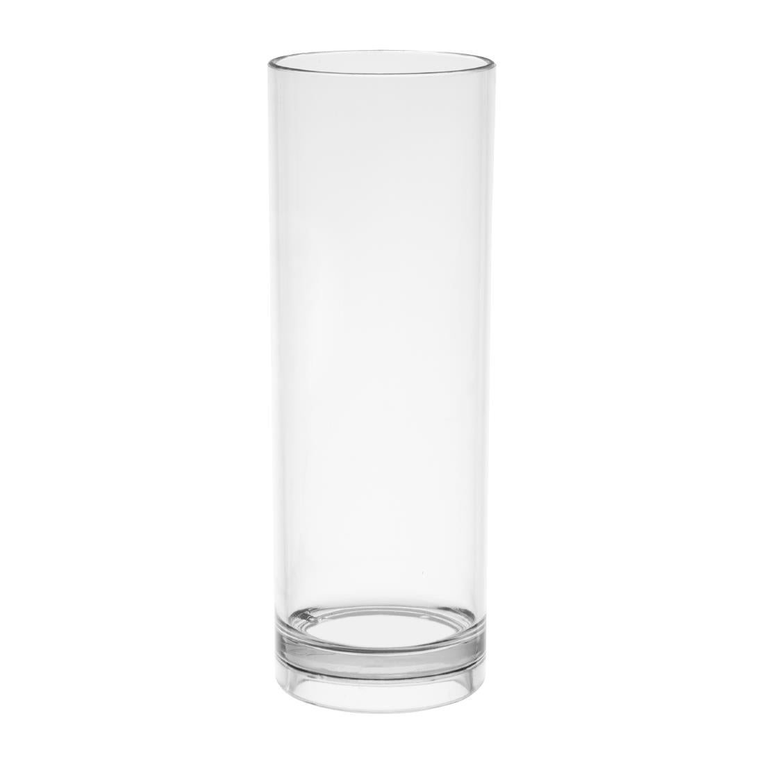 Olympia Kristallon Polycarbonate Hi Ball Glasses Clear 360ml (6 Pack) - DC924