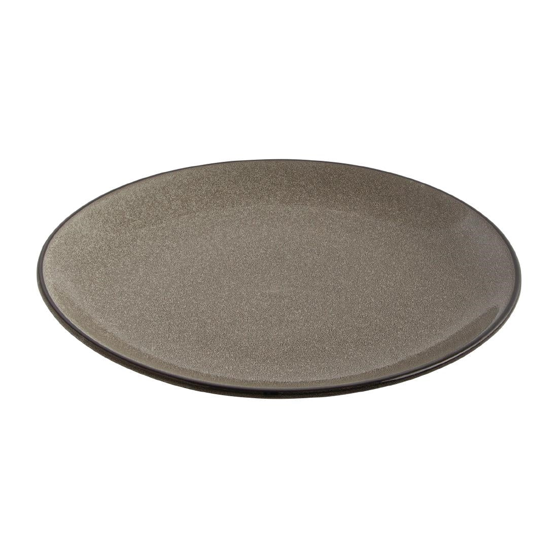 Olympia Mineral Coupe Plates 280mm (4 Pack) - DF184