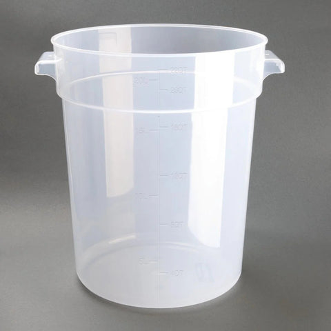 Vogue Polypropylene Round Food Storage Container 20Ltr