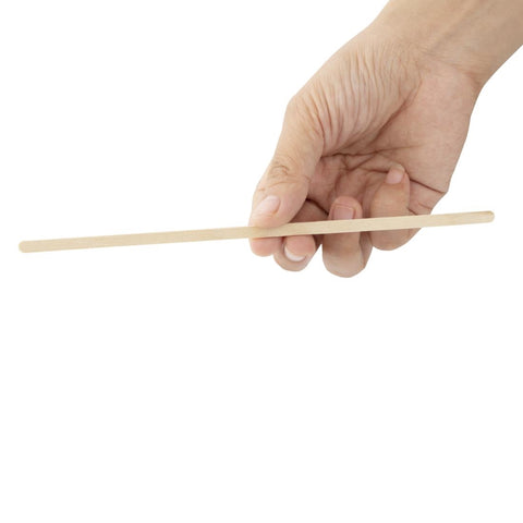 Fiesta Compostable Biodegradable Wooden Coffee Stirrers 190mm (Pack of 1000) - DK390