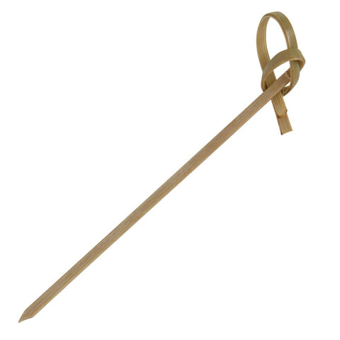 Fiesta Compostable Biodegradable Bamboo Looped Skewers 90mm (Pack of 100) - DK396