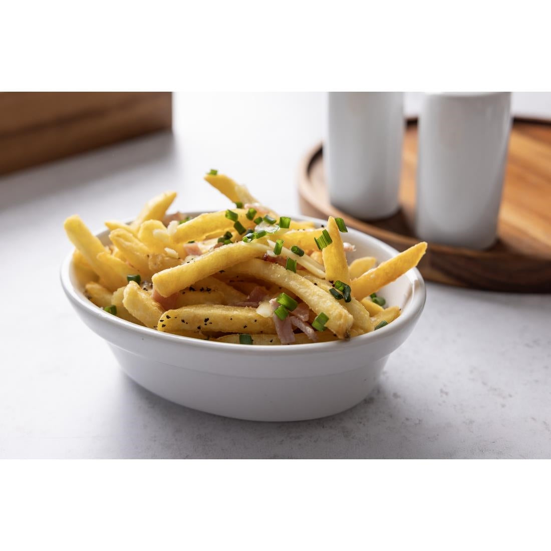 Olympia Whiteware Oval Pie Dishes 154 x 110mm (Pack of 6) - DK807