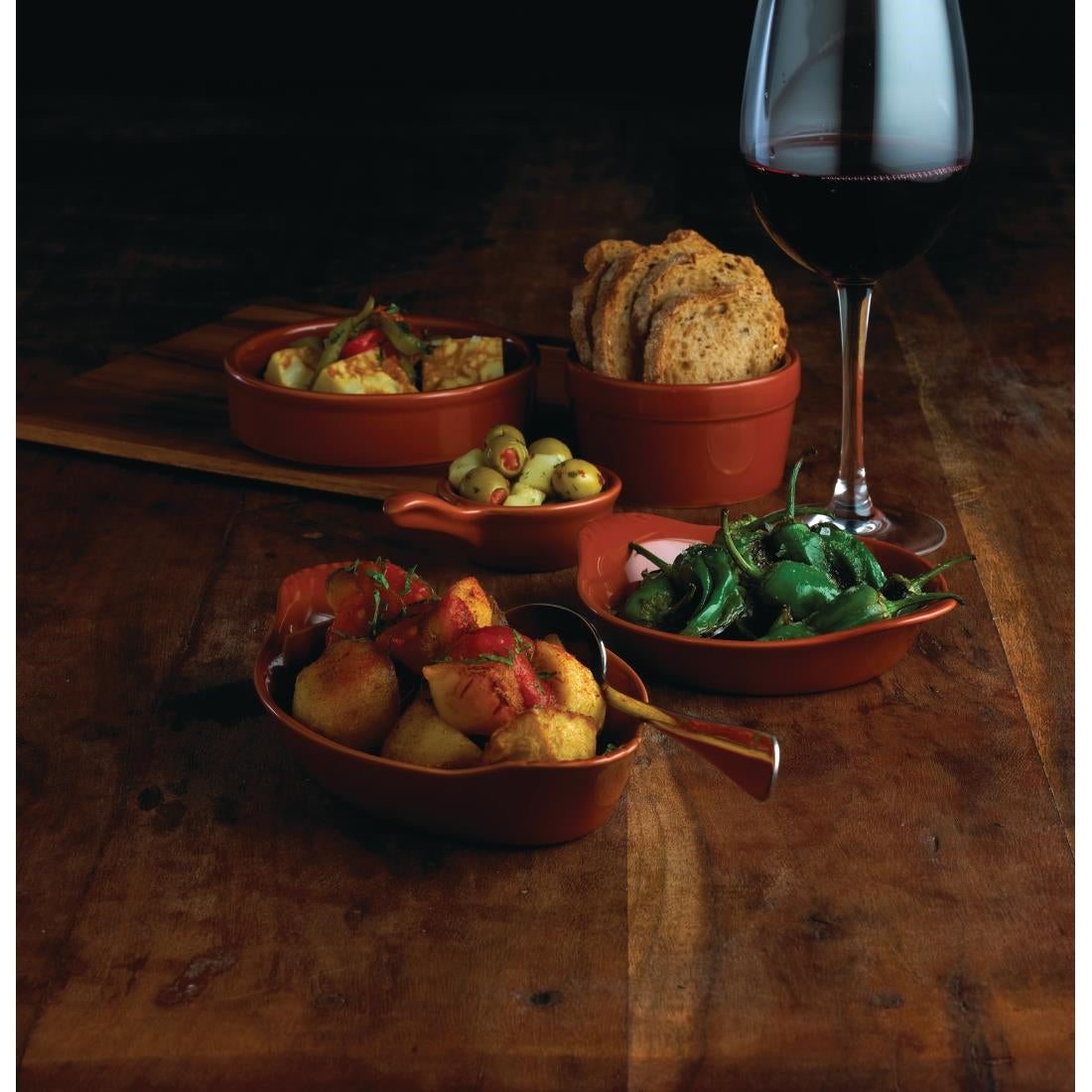 Olympia Tapas Rustic Mediterranean Dishes (6 Pack) - CD740