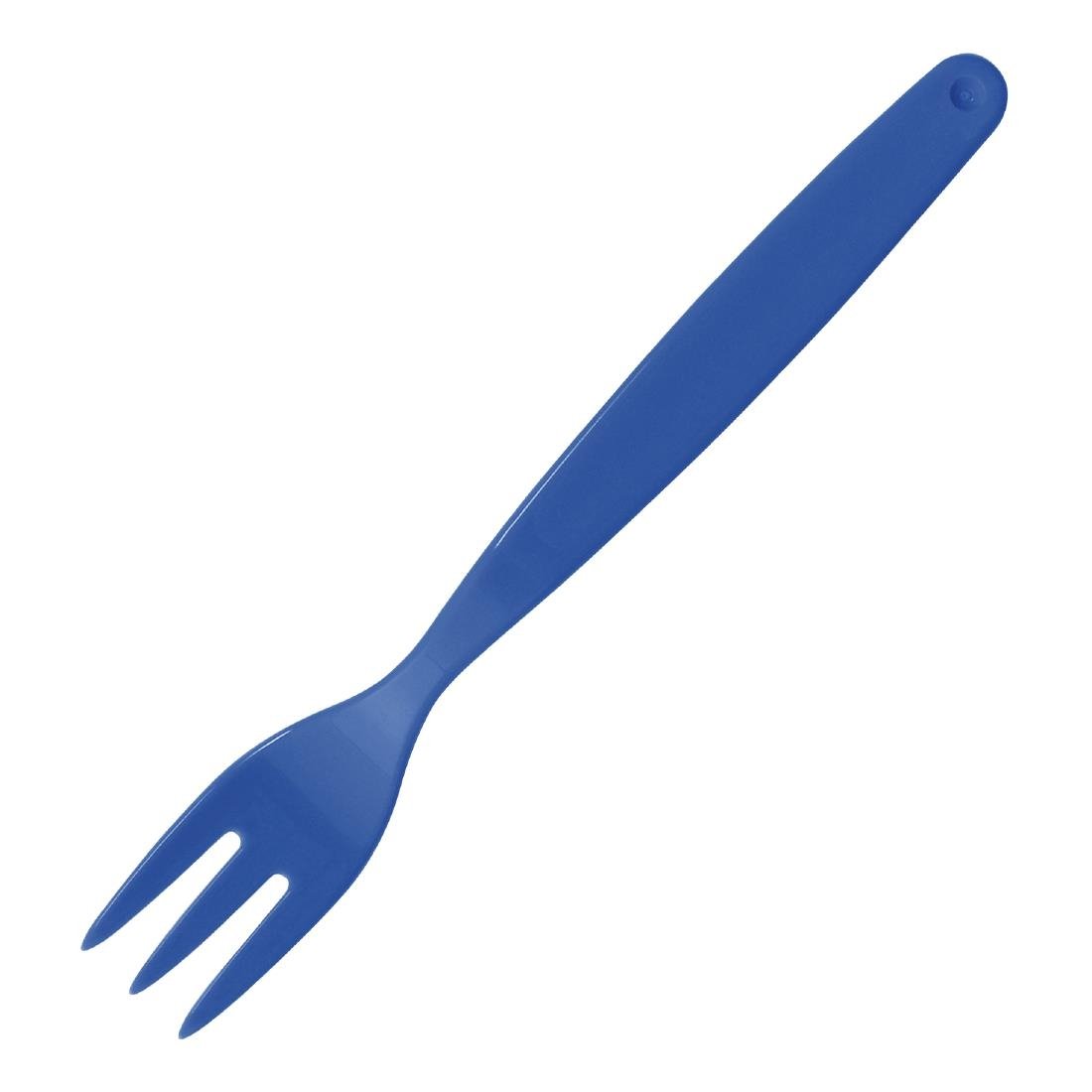 Olympia Kristallon Polycarbonate Forks Blue (12 Pack) - DL121