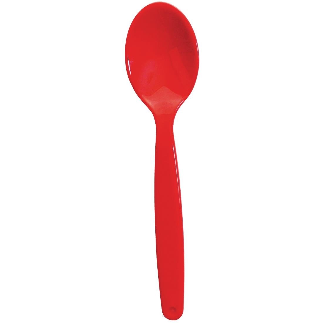 Olympia Kristallon Polycarbonate Spoon Red (12 Pack) - DL122