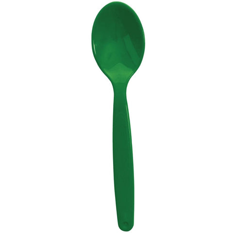 Olympia Kristallon Polycarbonate Spoon Green (12 Pack) - DL124