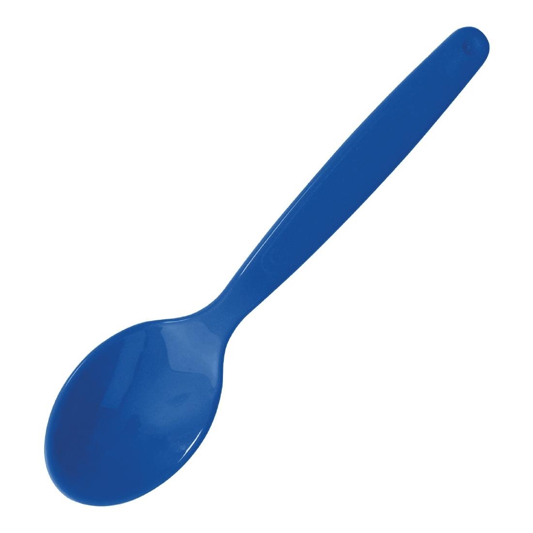 Olympia Kristallon Polycarbonate Spoons Blue (12 Pack) - DL125