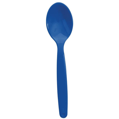 Olympia Kristallon Polycarbonate Spoons Blue (12 Pack) - DL125