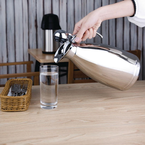 Olympia Vacuum Jug Polished 2Ltr - DL169