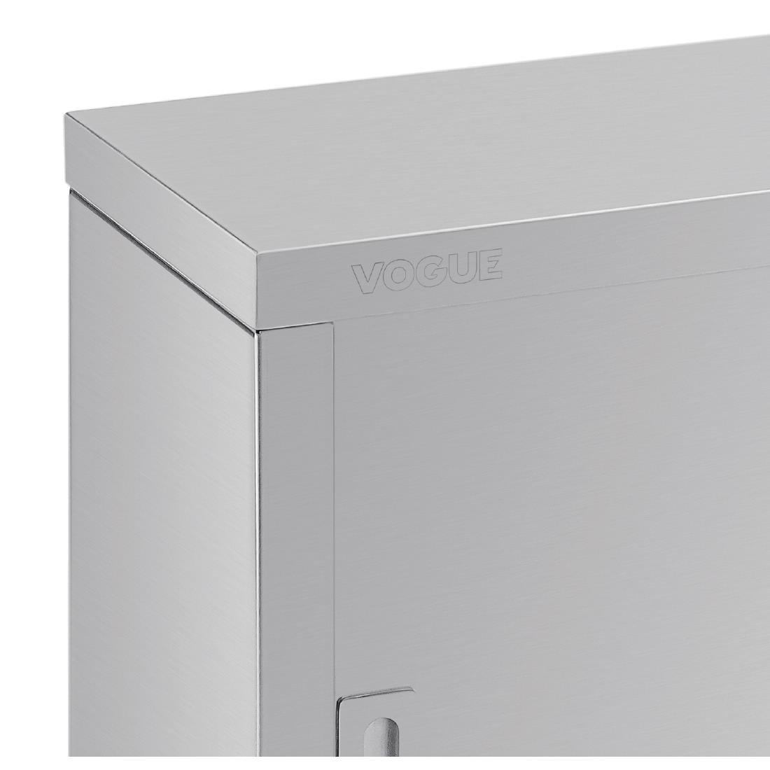 Vogue Stainless Steel Wall Cupboard