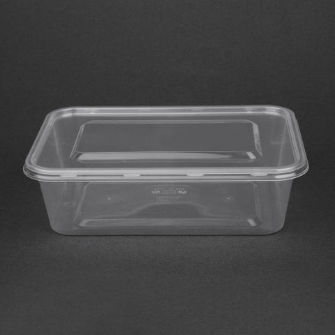 Fiesta Recyclable Medium Plastic Microwave Containers - DM182