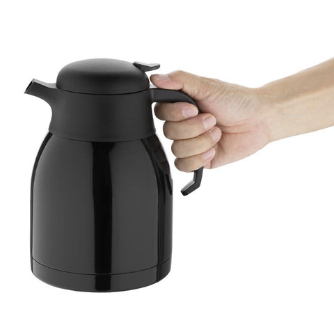 Olympia Vacuum Jug Black 1.5Ltr - DM185