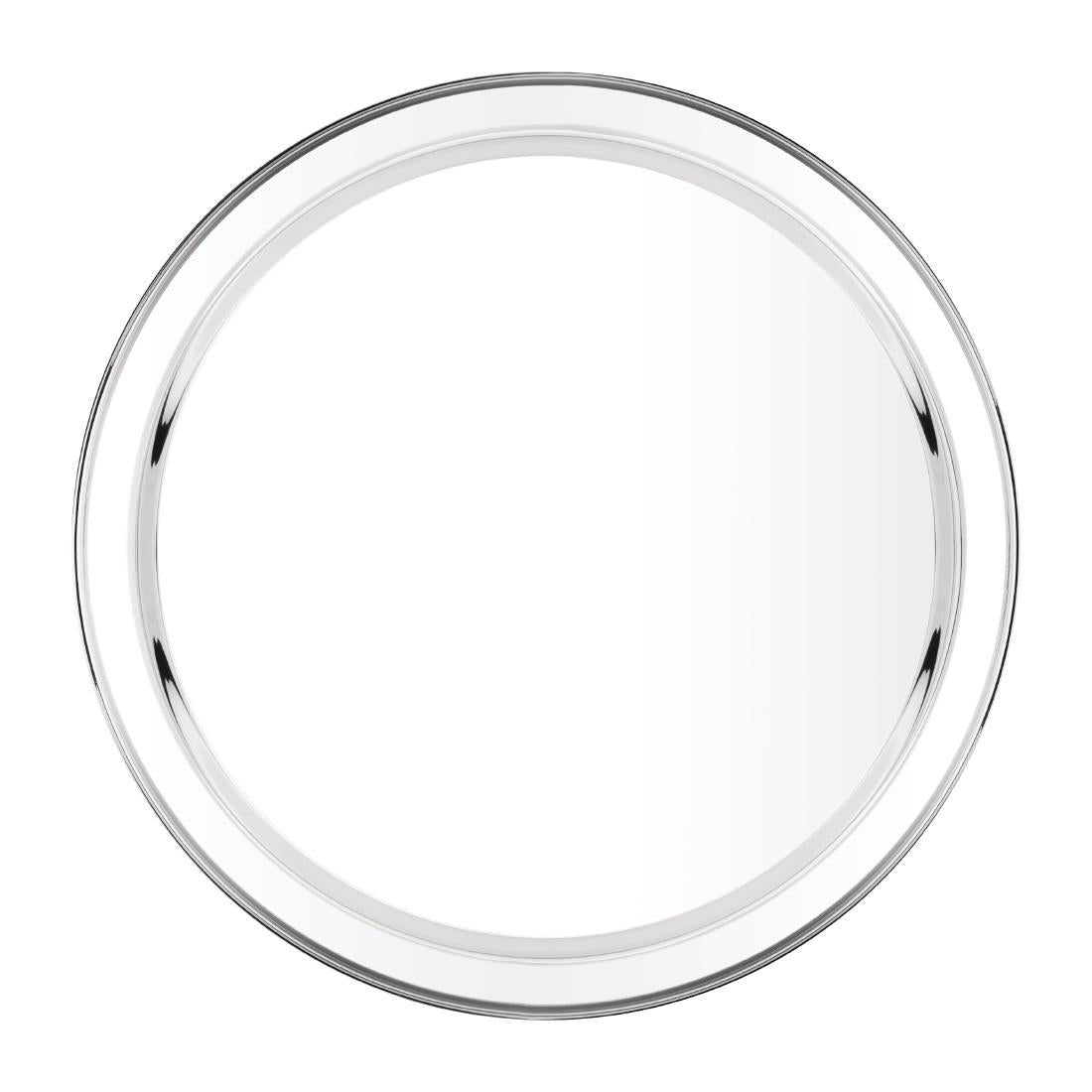 Olympia Stainless Steel Round Serving Tray 405mm - DM194