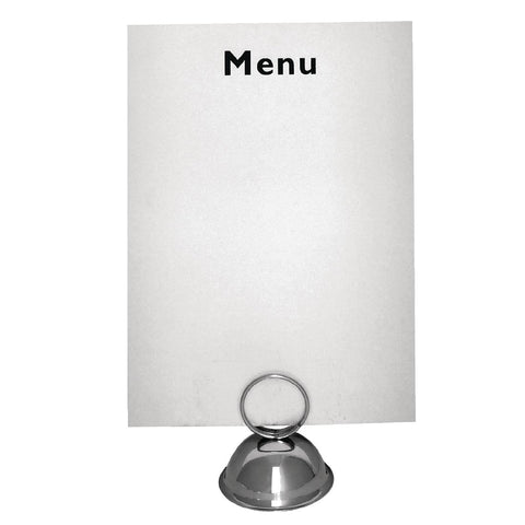 Olympia Ring Menu Card Holder - DM220