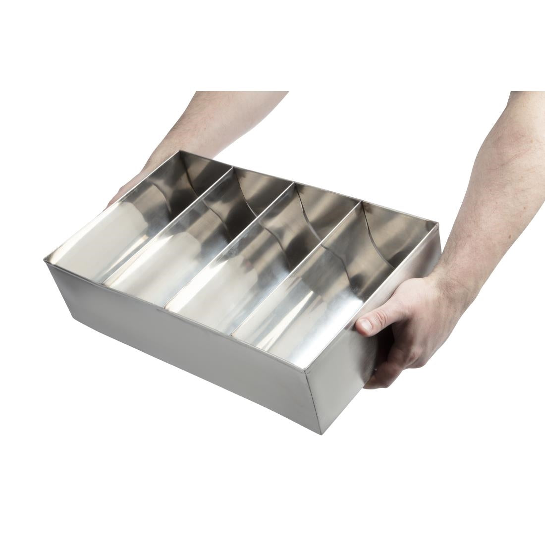 Olympia Cutlery Holder Stainless Steel - DM274