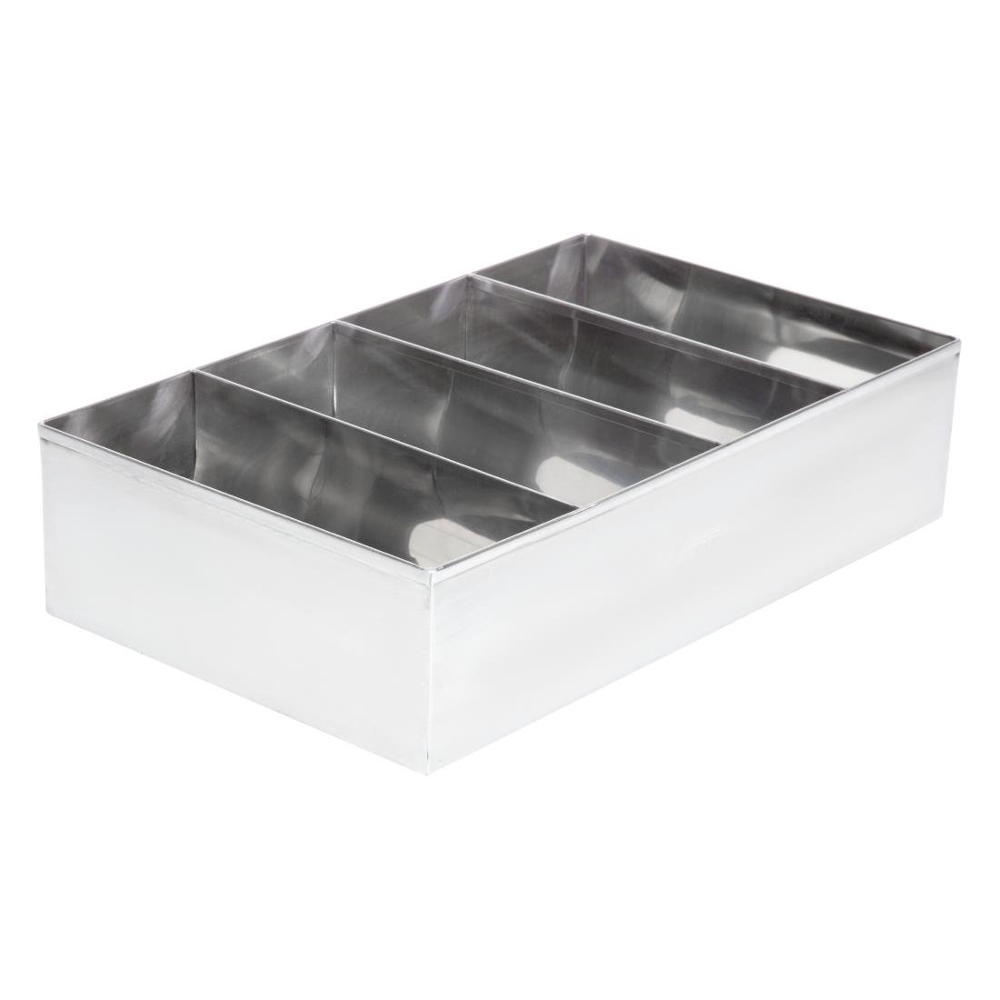 Olympia Cutlery Holder Stainless Steel - DM274