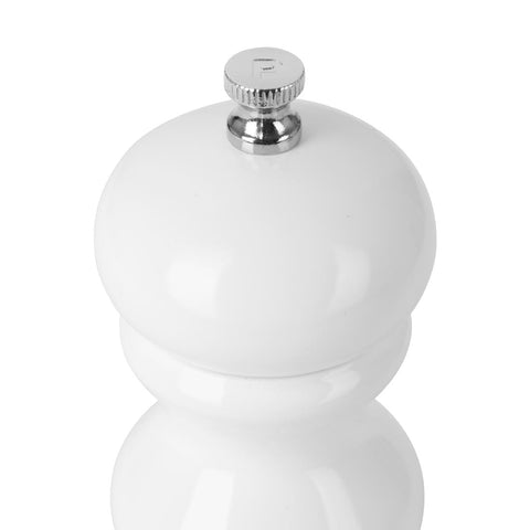 Olympia Salt Or Pepper Grinder White Hevea Wood - 125mm - DN652
