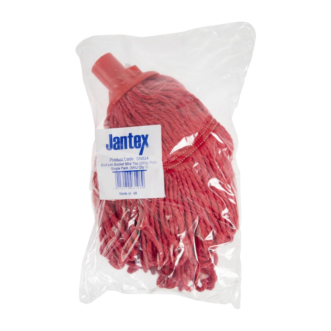 Jantex Bio Fresh Socket Mop Head Red - DN824