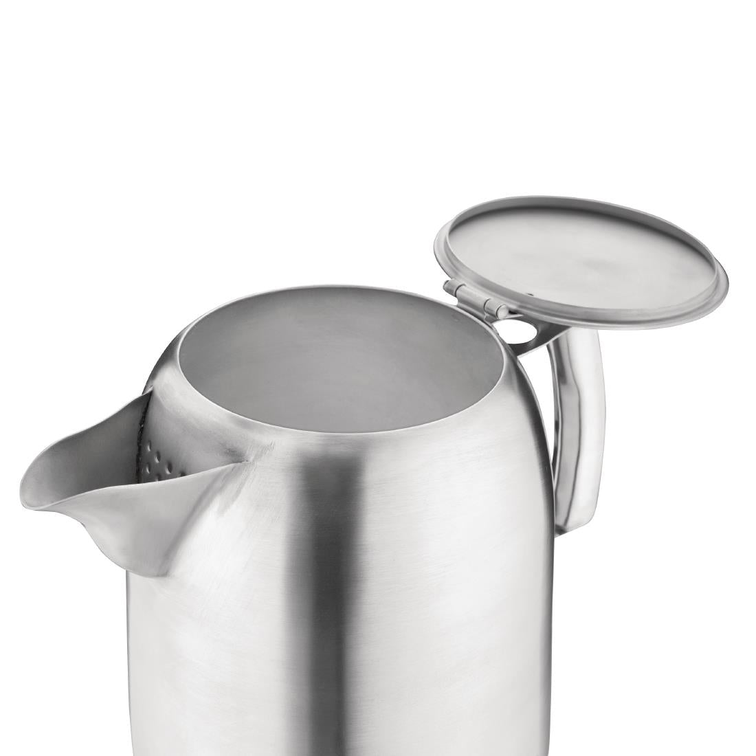Olympia Airline Tea Pot Stainless Steel 1.6Ltr - DP125