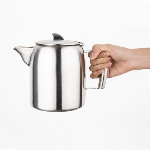 Olympia Airline Tea Pot Stainless Steel 1.6Ltr - DP125