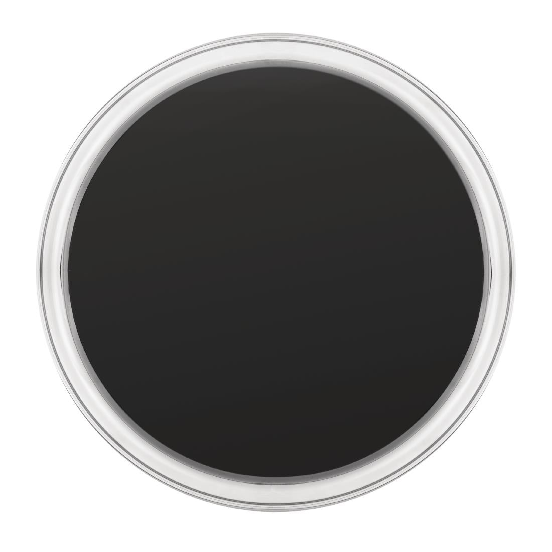 Olympia Stainless Steel Round Anti-Slip Bar Tray 305mm - DP207