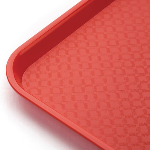 Olympia Kristallon Polypropylene Foodservice Tray 265 x 345mm Red - DP213
