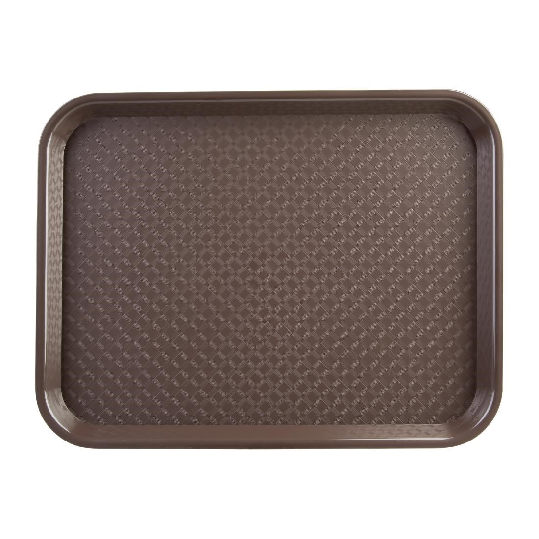 Olympia Kristallon Polypropylene Foodservice Tray 265 x 345mm Brown - DP218
