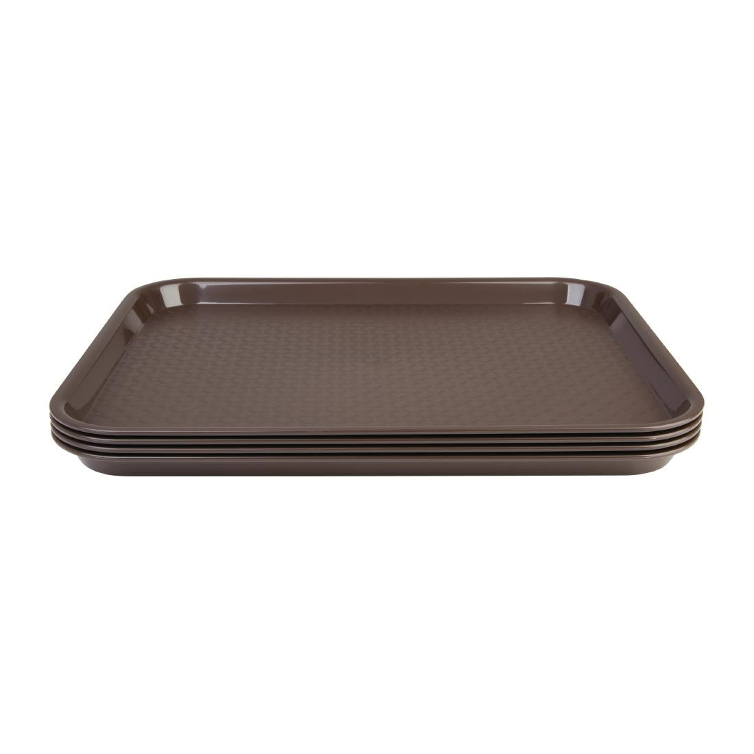Olympia Kristallon Polypropylene Foodservice Tray 265 x 345mm Brown - DP218