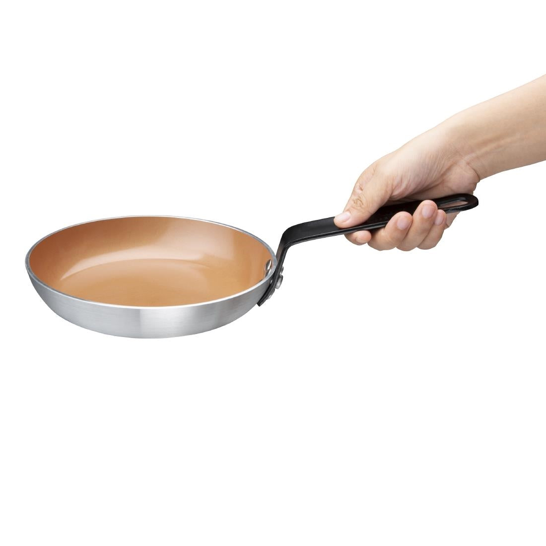 Vogue Aluminium Non-Stick Ceramic Coated Frying Pan 20cm - DP483