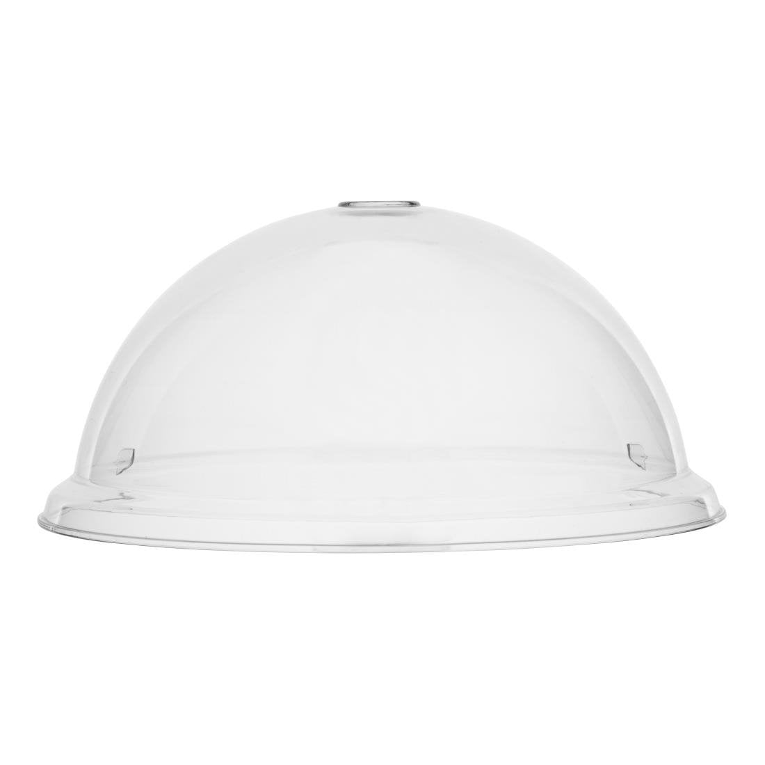 Olympia Kristallon Polycarbonate Domed Plate Cover Round 300mm - DP792