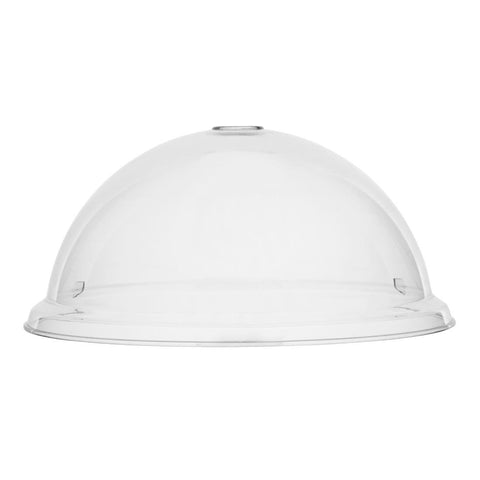 Olympia Kristallon Polycarbonate Domed Plate Cover Round 300mm - DP792