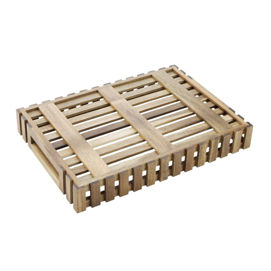 Olympia Acacia Small Storage Box 356x255mm - DP880