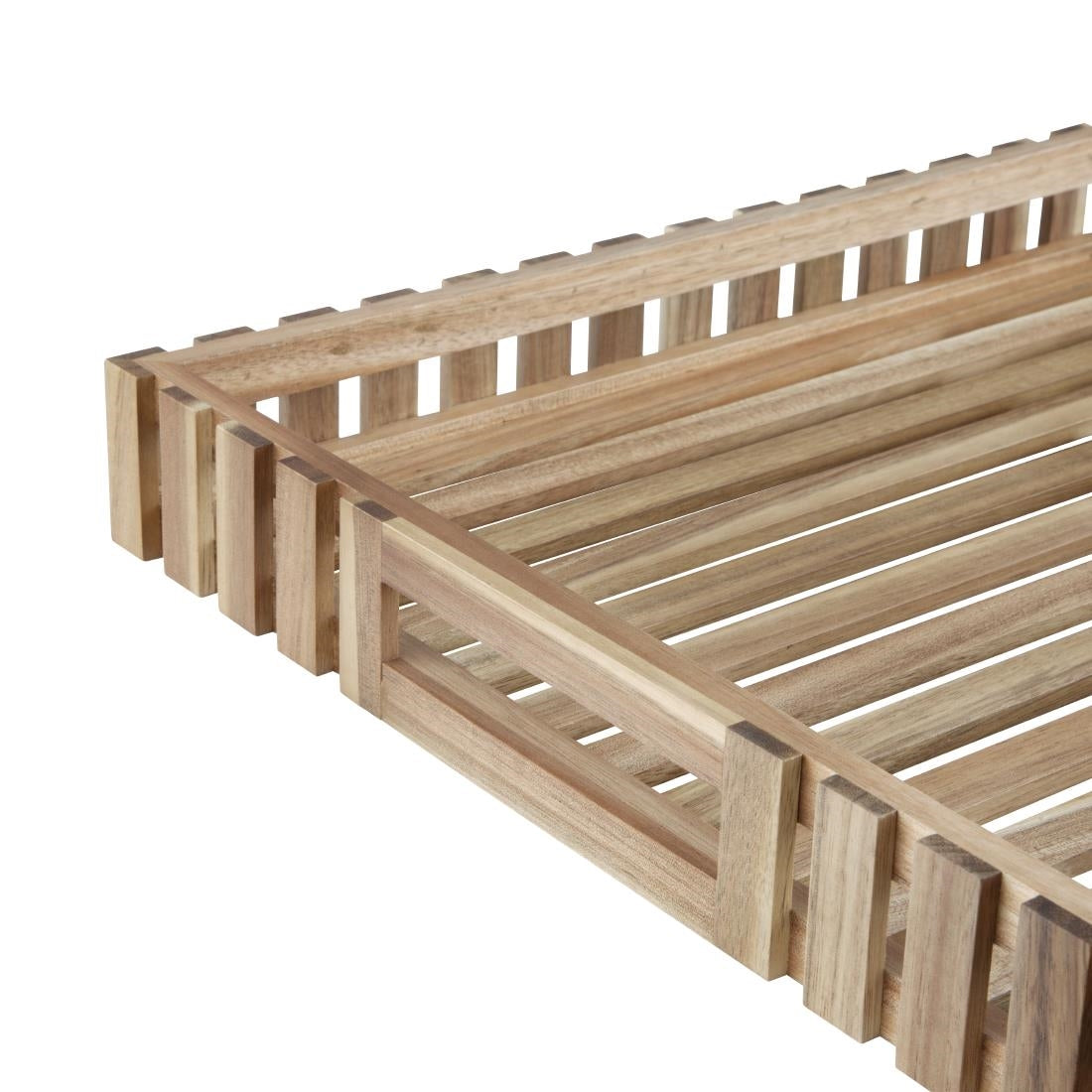 Olympia Acacia Large Storage Box 510x356mm - DP881