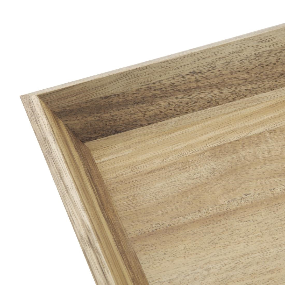 Olympia Acacia Rectangular Tray 380x355mm - DP885