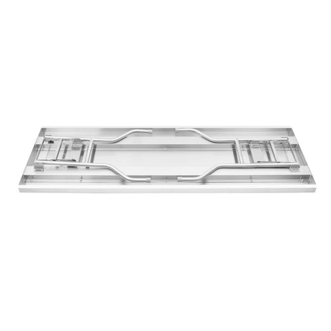 Vogue Stainless Steel Folding Work Table 1830x760x780 - DR195