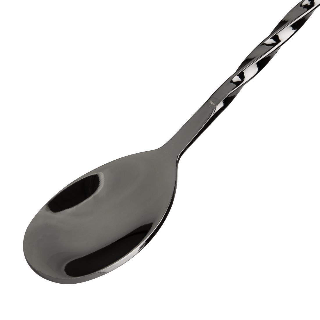 Olympia Cocktail Mixing Spoon Gunmetal - DR635