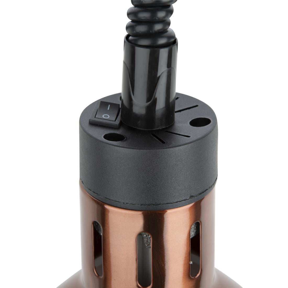 Apuro Retractable Heat Lamp Shade Copper Finish - DR757-A