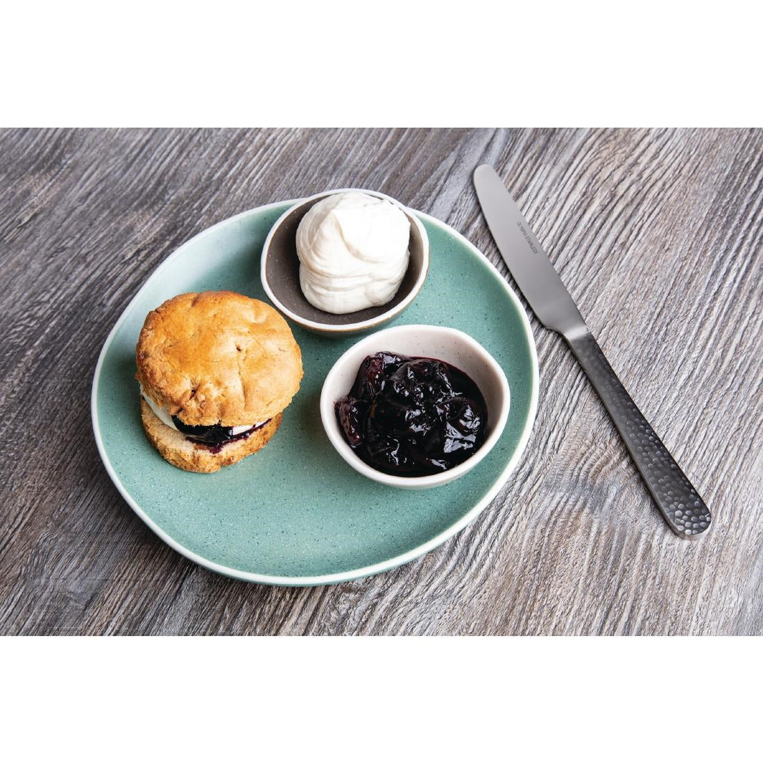 Olympia Chia Plates Green 205mm (Pack of 6) - DR801