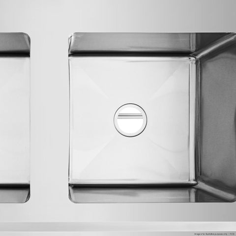 Modular Systems Double Left Sink Bench With Pot Undershelf DSB7-1500L/A